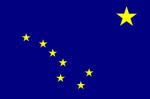  Alaska State Nylon Flag 