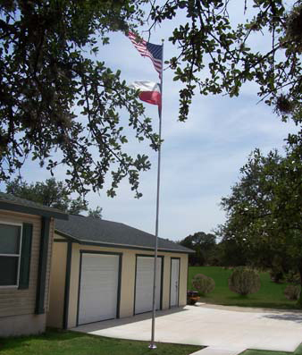 Telescoping Aluminum Flag Poles